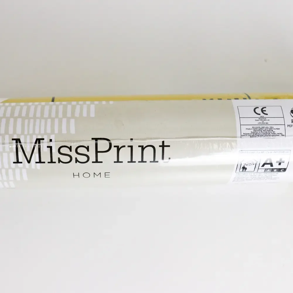 NWT MissPrint Home Denver Wallpaper BUNDLE of 2 Fall Gold Yellow Mod Flowers